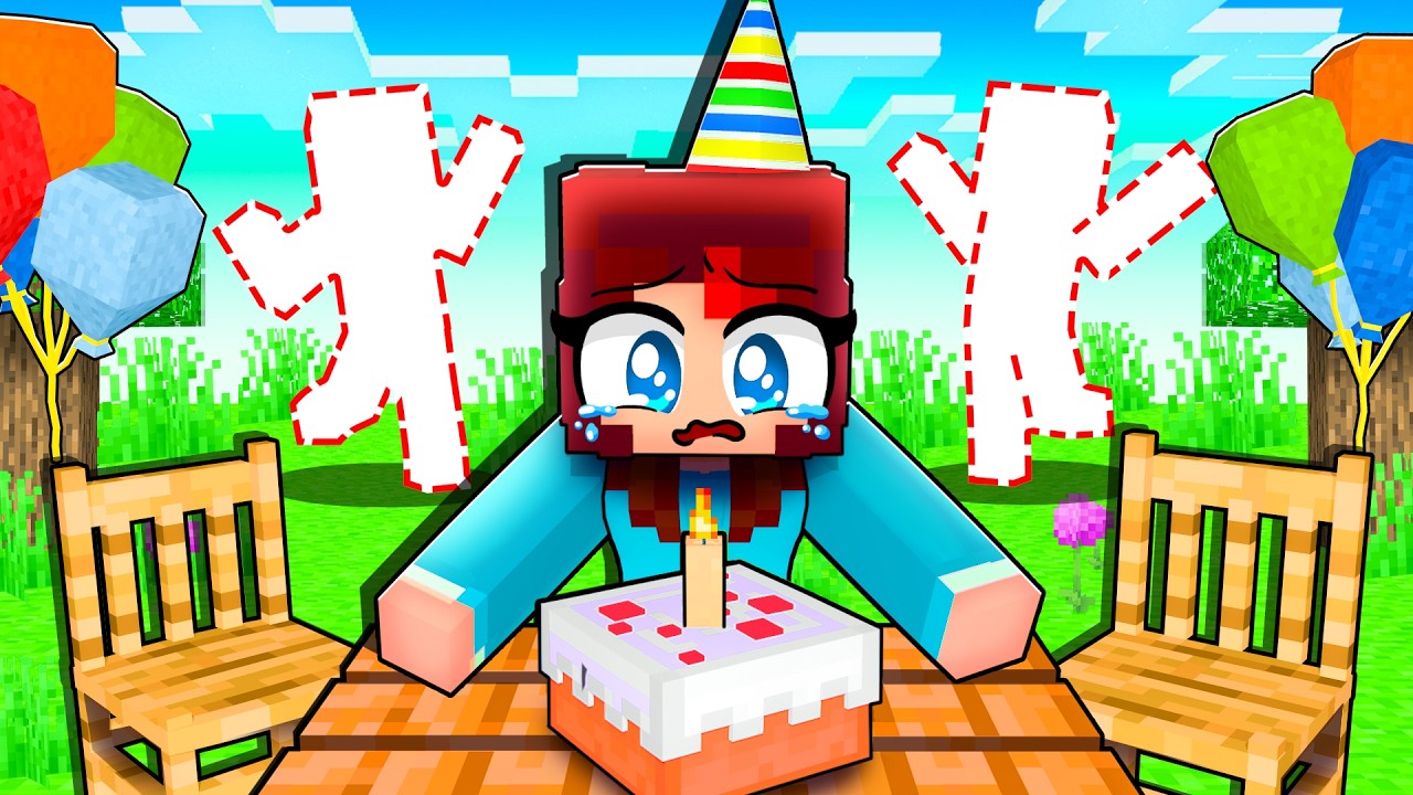 ¡MIS AMIGOS OLVIDAN mi CUMPLEAÑOS en MINECRAFT!😭💥💔