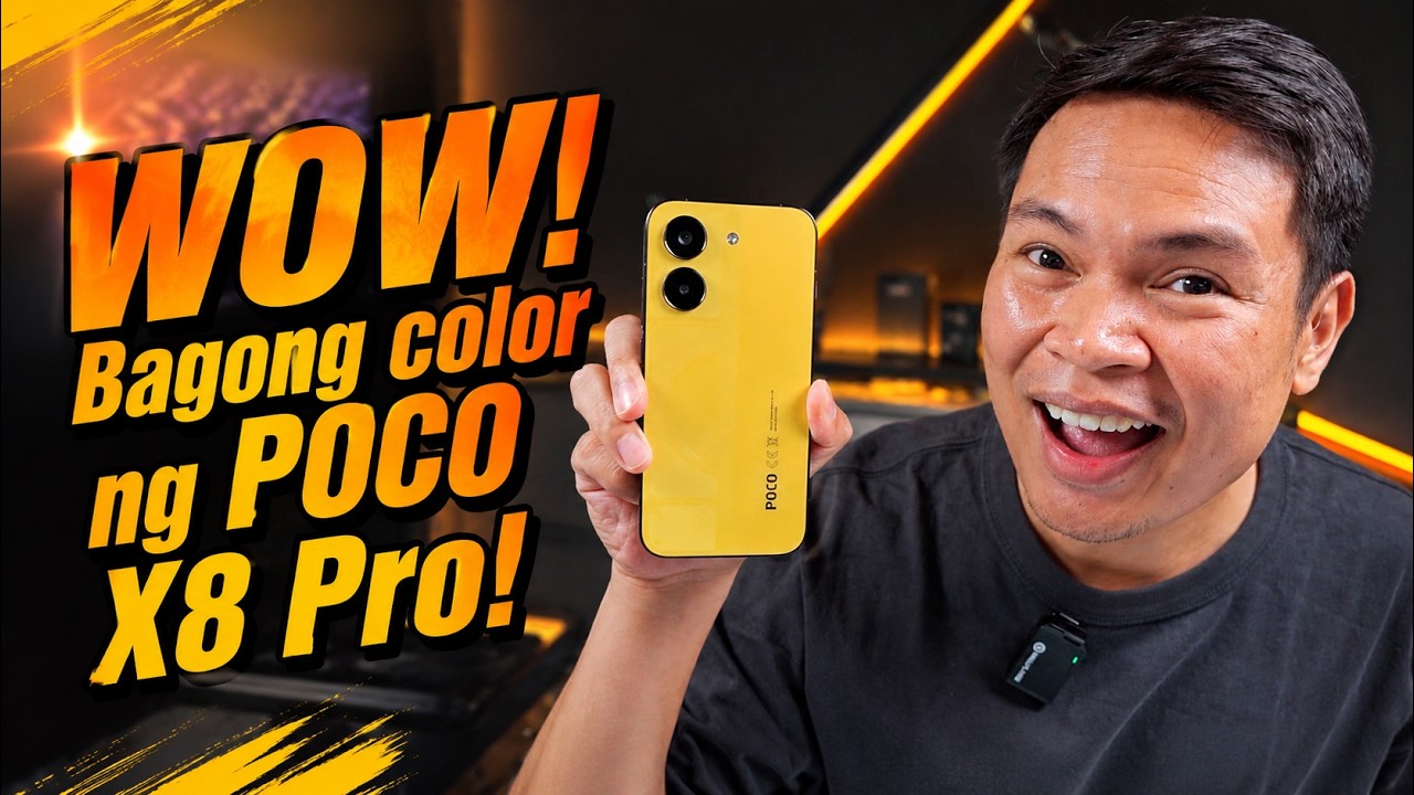 POCO X8 Pro Yellow: Ito Na Ba Ang Pinaka-Gwapong Color?