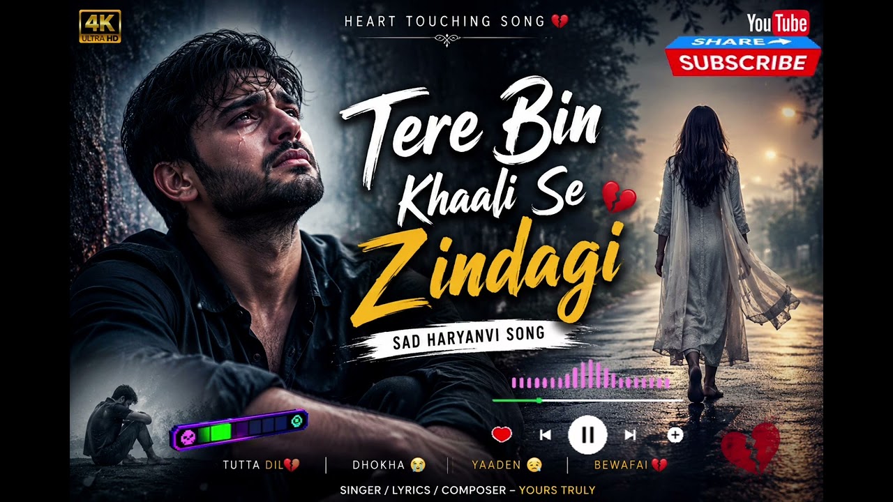 Tere Baad Zindagi Veeran Ho Gayi | Heart Touching Punjabi Sad Song 2026 | Emotional Breakup Song | 
