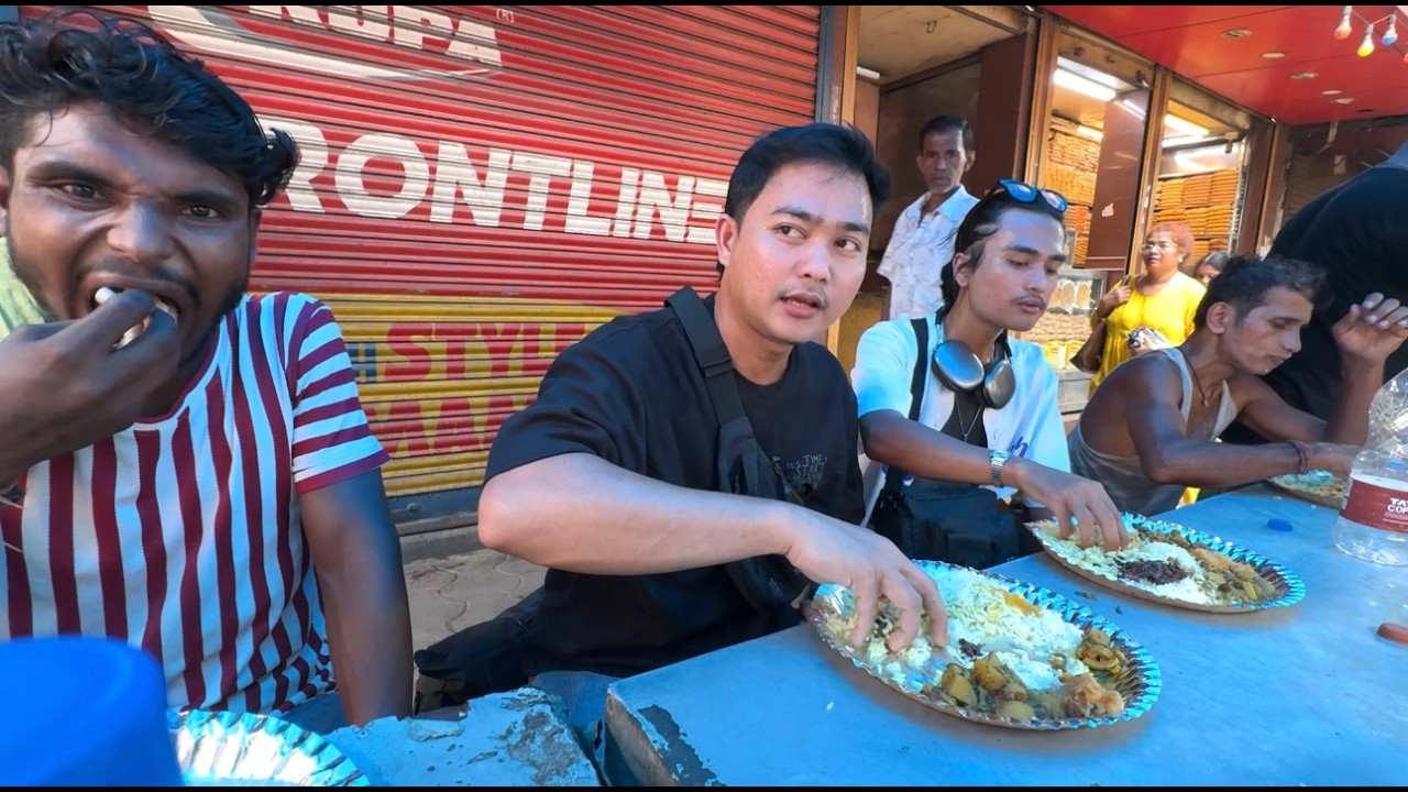RELA BEREBUT ANTRI MAKAN SAMA WARGA LOKAL,PADAHAL SEMUA SAYUR TP SEENAK INI!MANA HARGA MURAH BANGET🤤