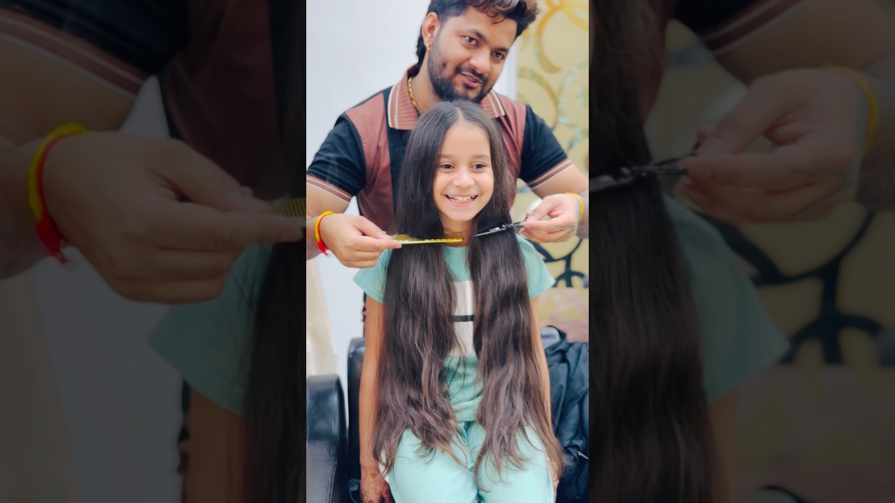 😱Long to short Haircut✂️🦋#haircut #shorts #viralshorts #reels #hairstyle #hair #viral #yt