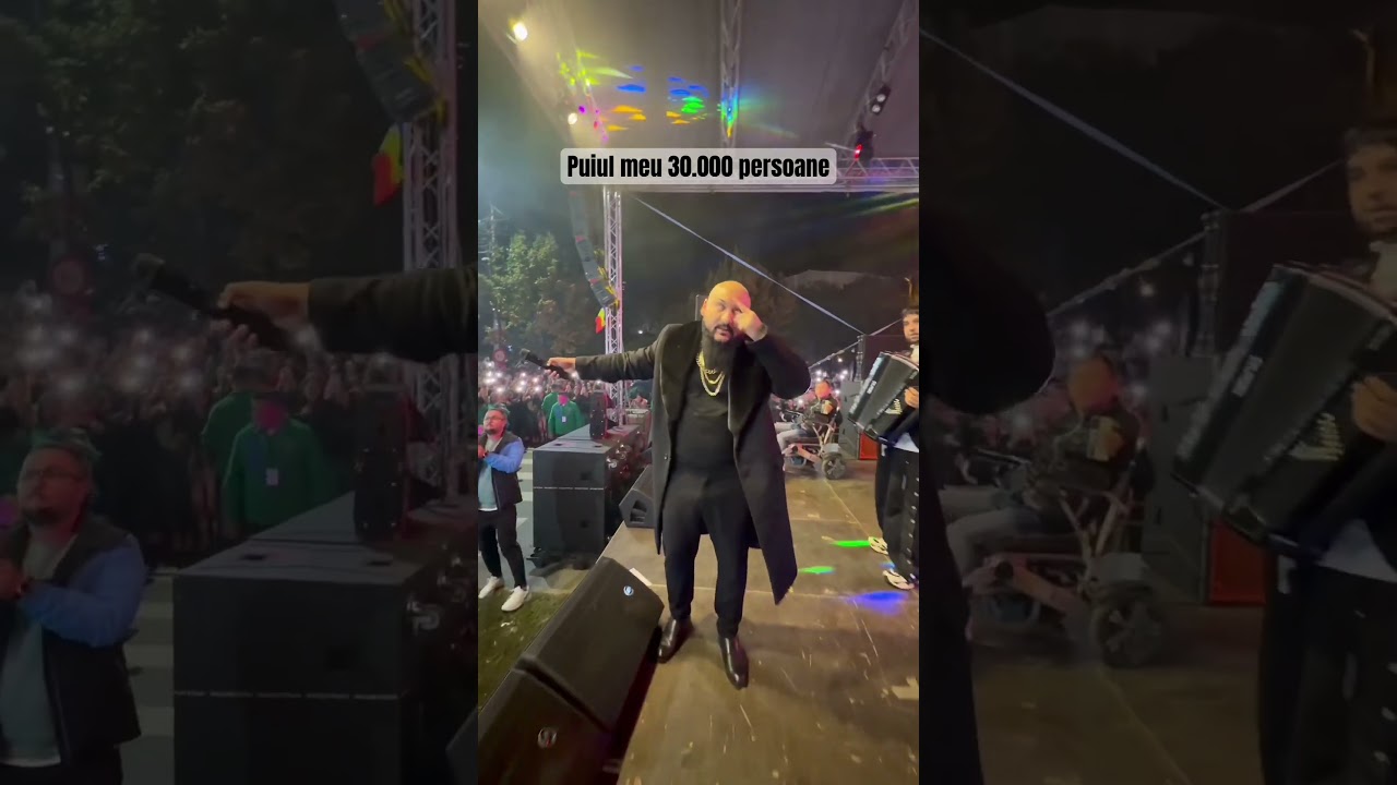 Dani Mocanu - 30.000 de persoane cânta Puiul Meu la Slatina