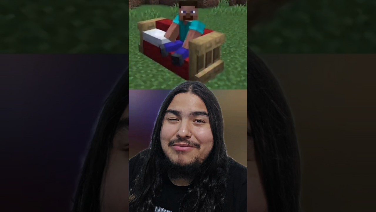 Sentar em Minecraft agora é possível mas com um problema que os jogadores já resolveram no snapshot?