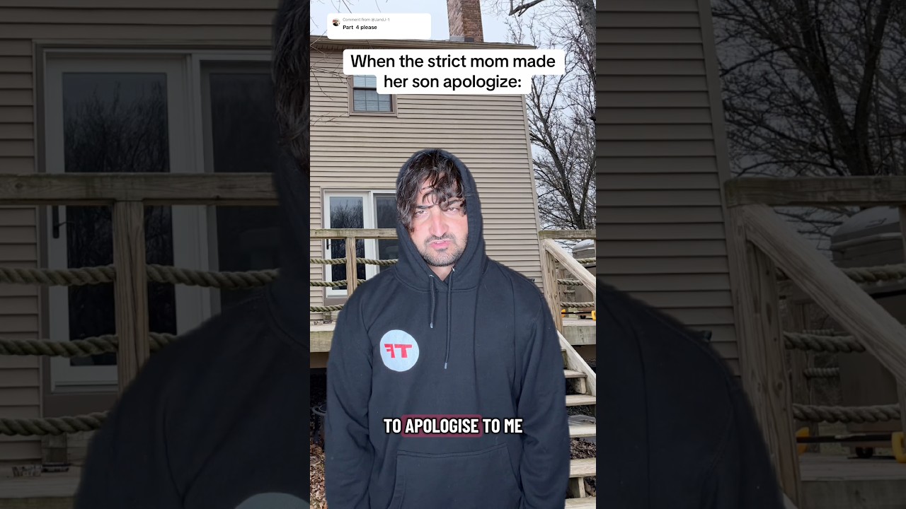 Apologizing for no reason! #comedy #shorts