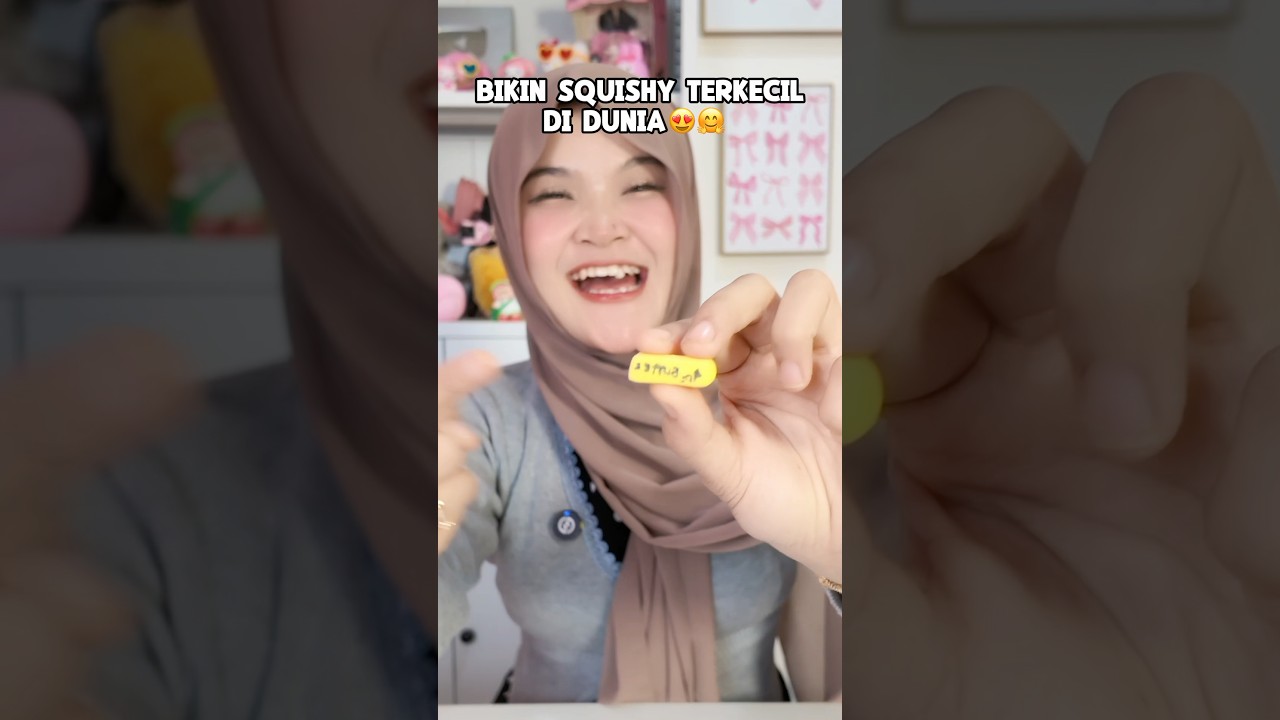 Squishy terkecil di dunia⁉️😍 Klik di BAWAH untuk nonton video lengkapnya⬇️⬇️⬇️