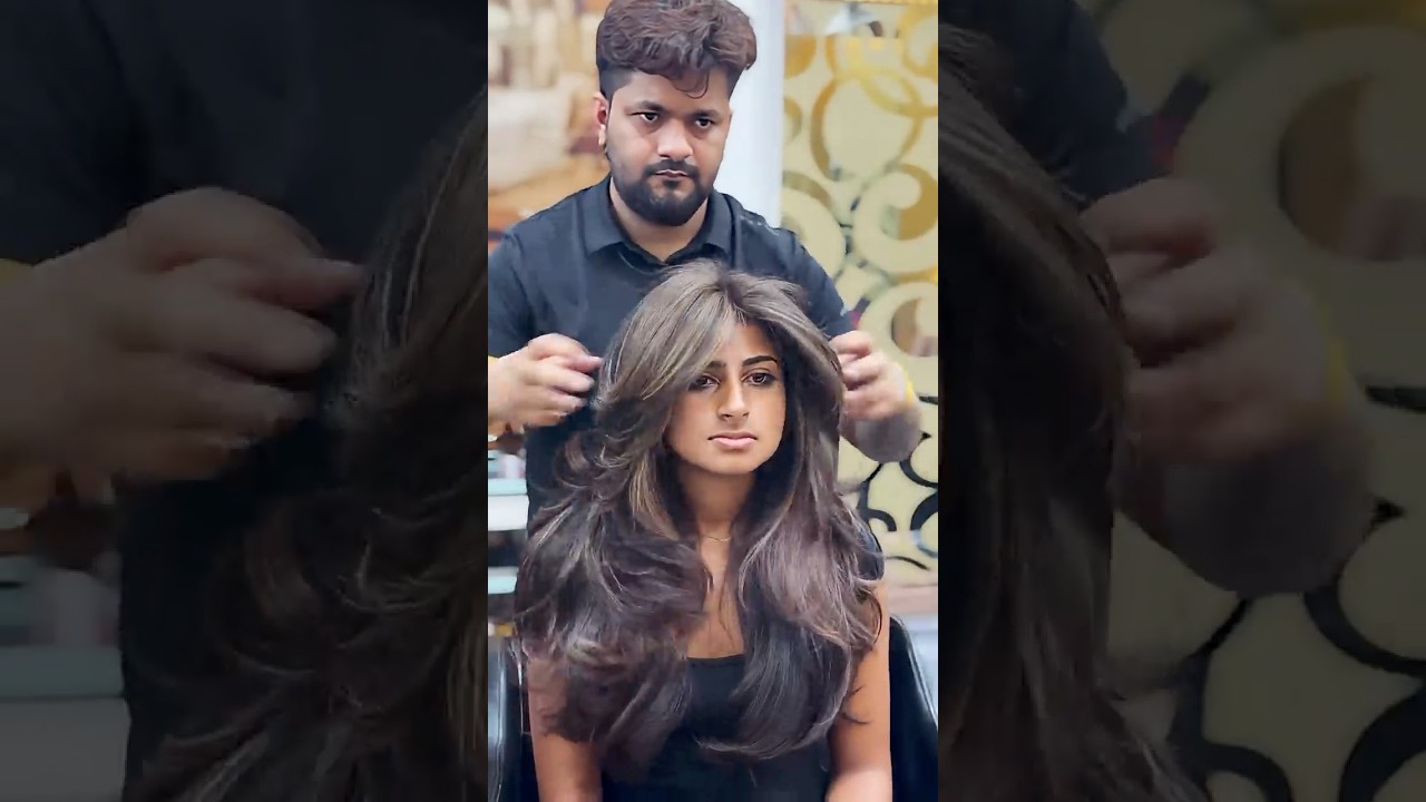 😱New Trend Razer Haircut✂️ 🦋#haircut #shorts #viralshorts #reels #hairstyle #hair #viral #yt