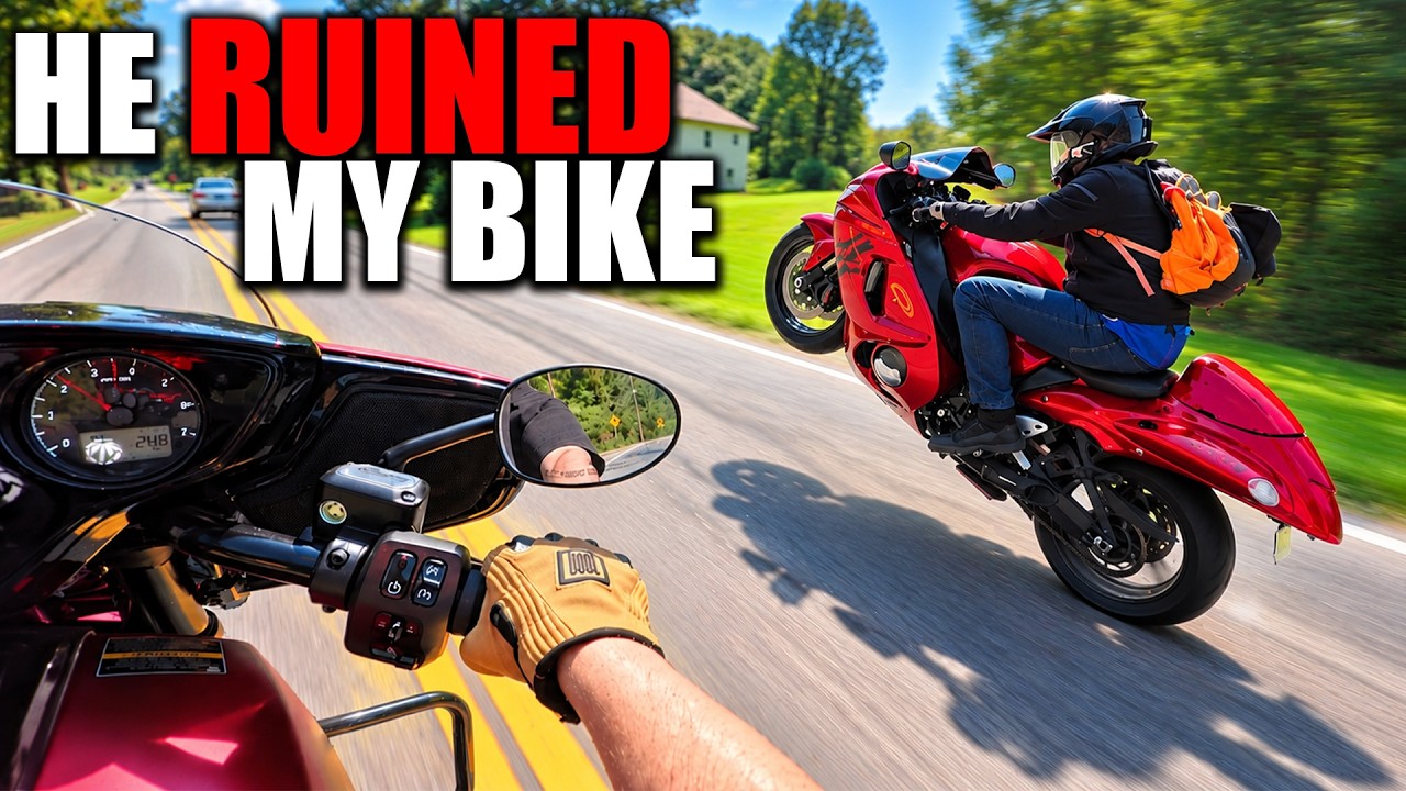 I Can't Believe He Did This To My Bike