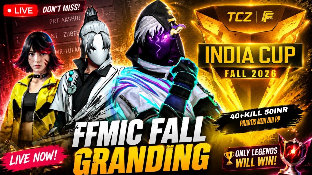 FFMIC FALL GRINDING | FREE FIRE MAX room  | 40 kills