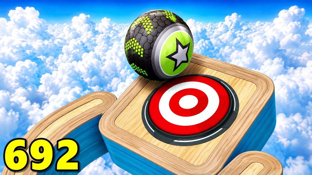 Going Balls, SpeedRun, Going Balls Portal Run Gameplay Level 1251