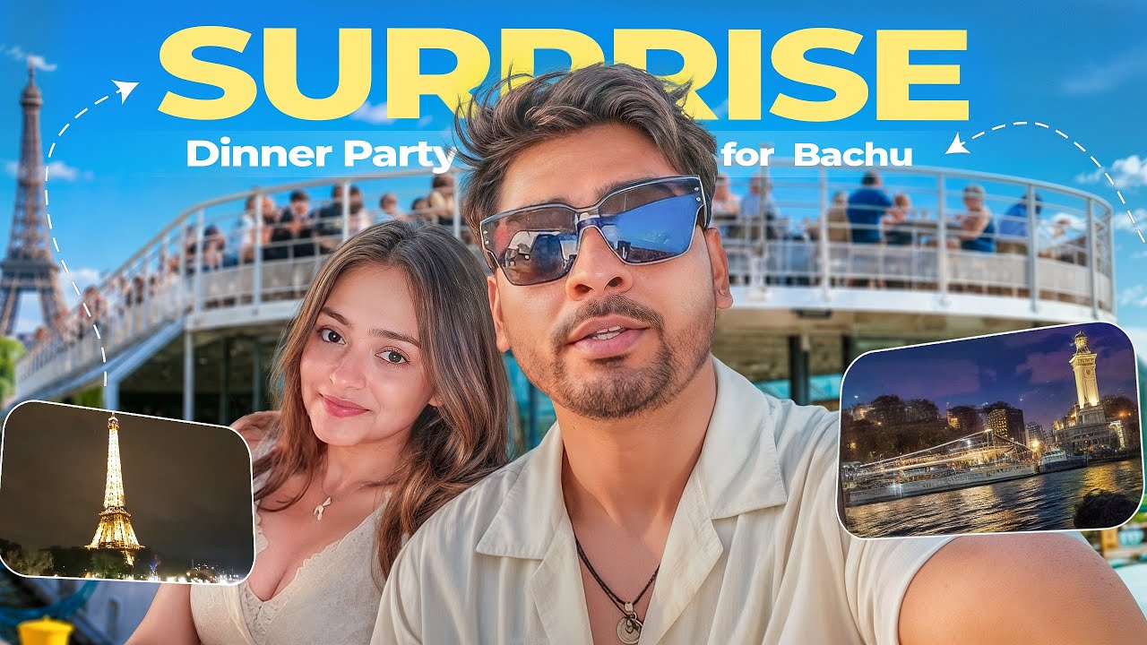 SURPRISE CRUISE DINNER PARTY w/ @bachuuuuu