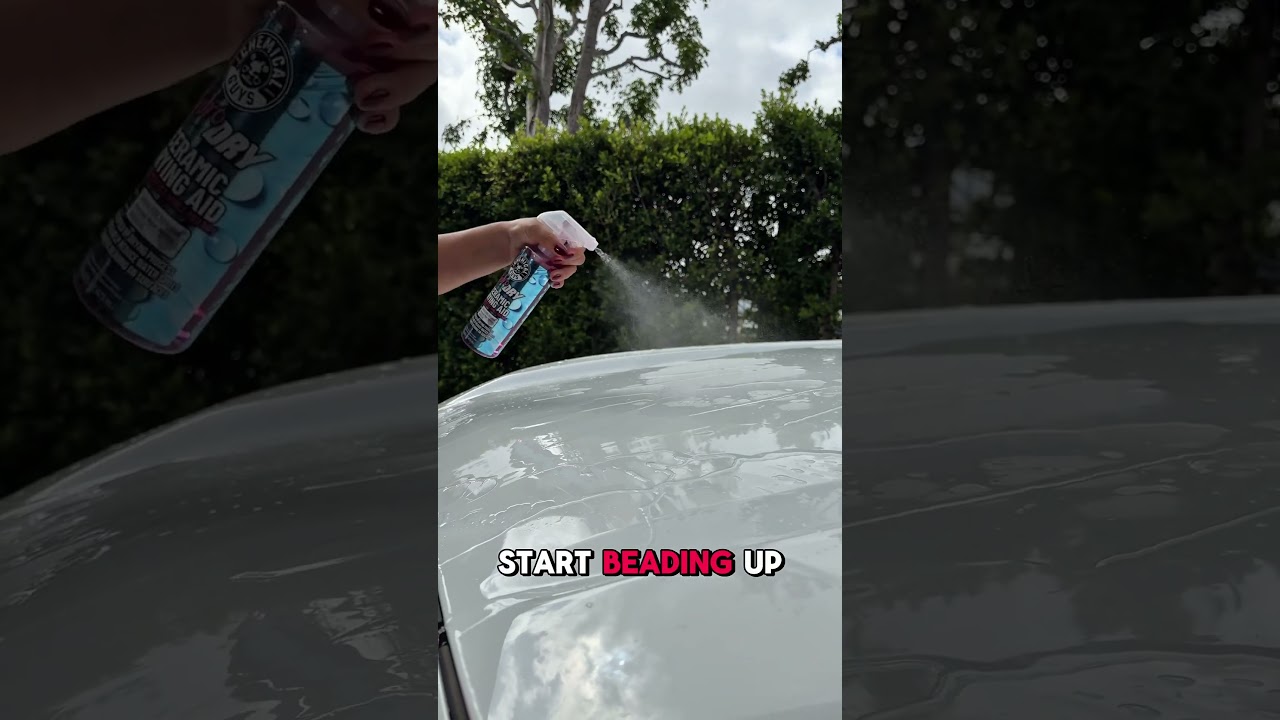 Ultimate Drying Aid 🍬 #chemicalguys #exterior #protection #detailing #viral #trending #diy #shorts