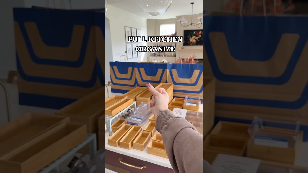 organize my whole kitchen #kitchenorganization #kitchen #organizedhome