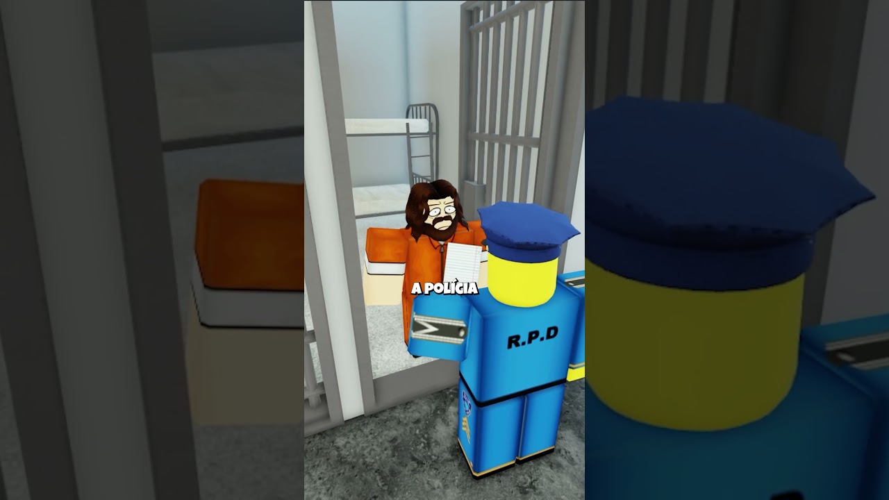 A garota que estava escrevendo uma carta para seu pai, animação roblox