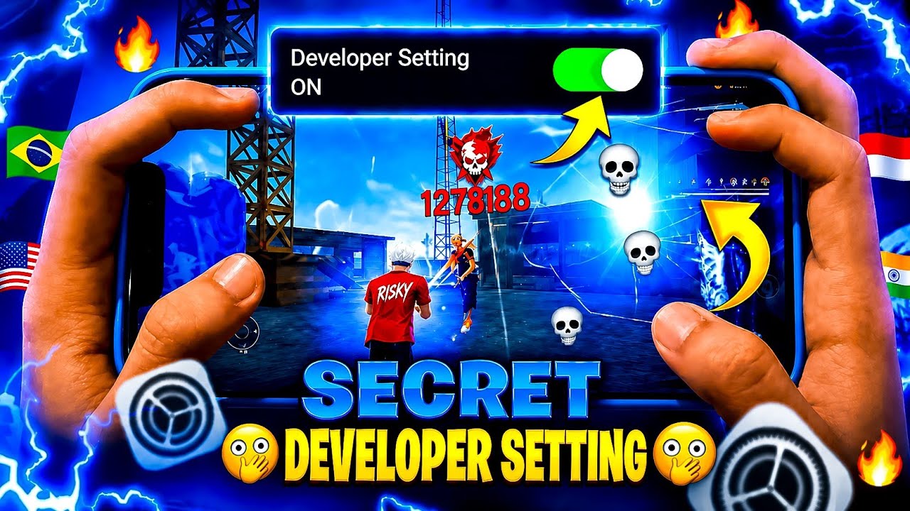 Developer Option Full Setting 90 FPS🔥 Tutorial ✅ l Lag Fix💯 Free Fire max ⚡🔥