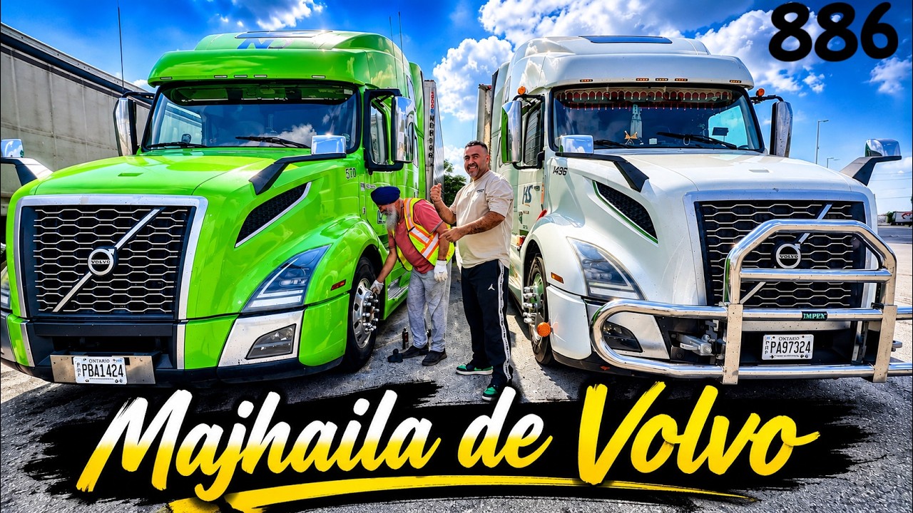 Toronto bhaji ne VOLVO ko kya hi Bnaa diya | Volvo Truck Life | 886