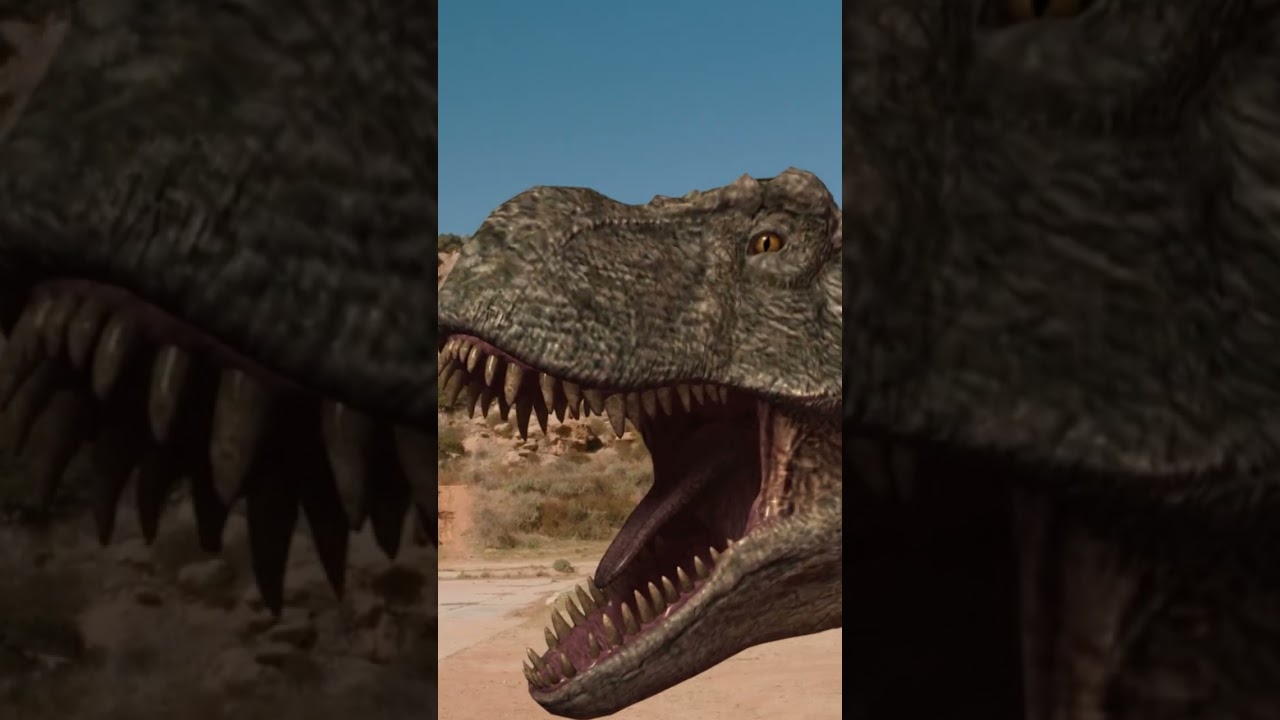 What Happened To This Guy? 🫨🦖#trex #dino #shorts