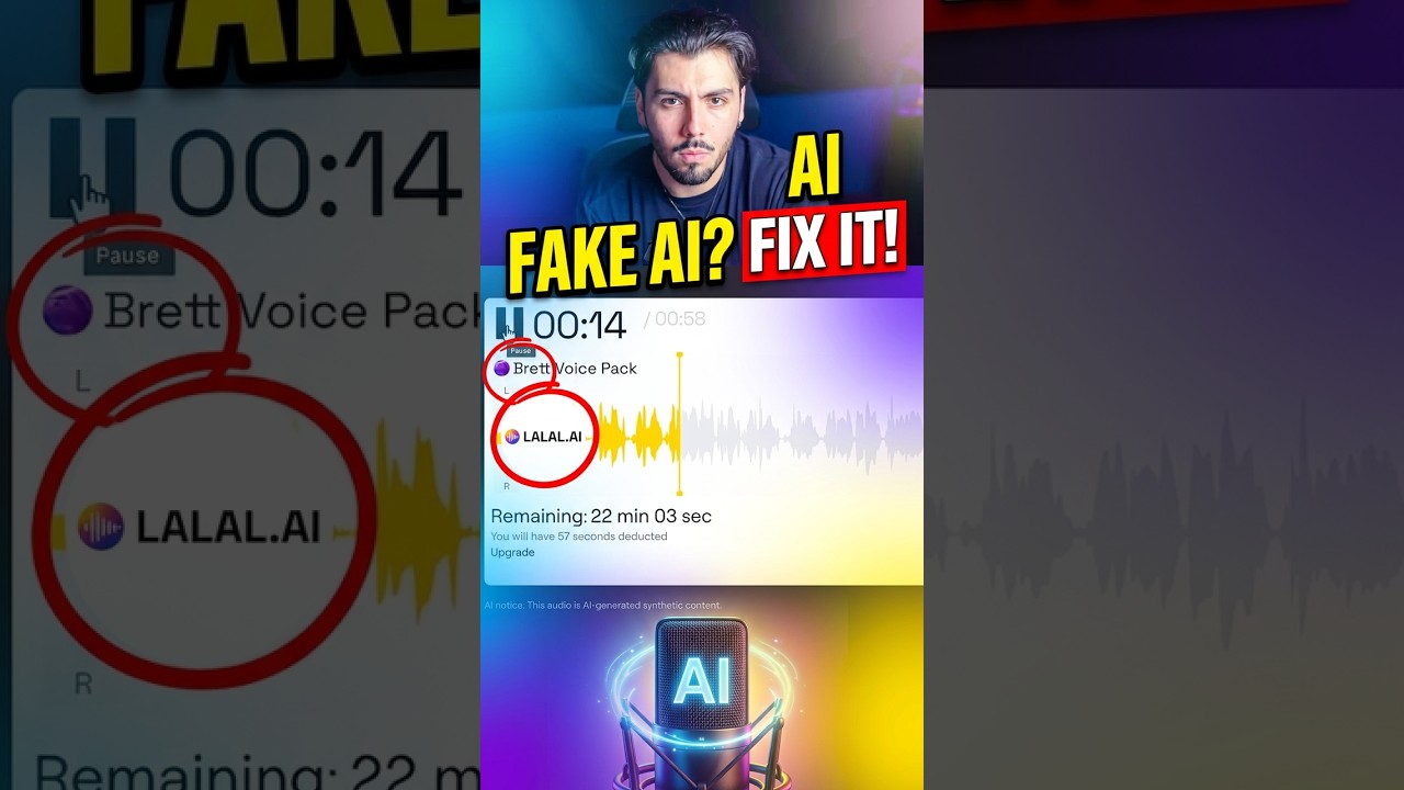 Why Your AI Vocals Sound Fake (And How to Fix It) @LALALAI