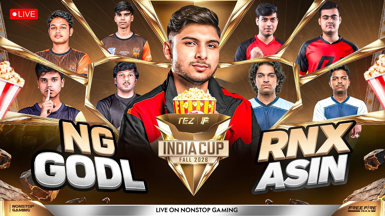 FFMIC 2026 FALL GRP-D WATCH PARTY 🥶 || NG vs GODL vs RNX vs ASIN   #iQOO #iQOOZ11