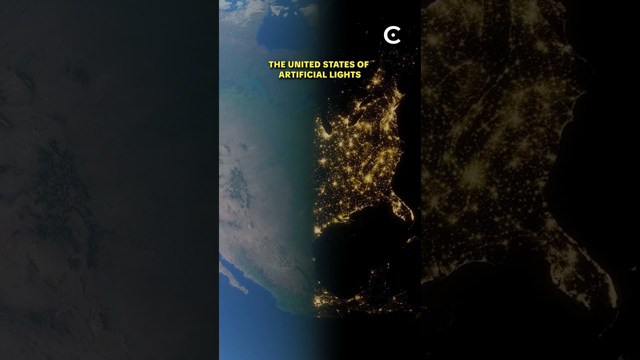 The United States of Artificial lights.