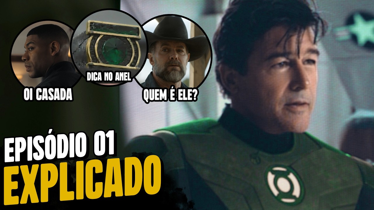 ELES FIZERAM ISSO! LANTERNAS EPISÓDIO 01 ANÁLISE COMPLETA - TEORIA PARALLAX e FALSO HAL JORDAN