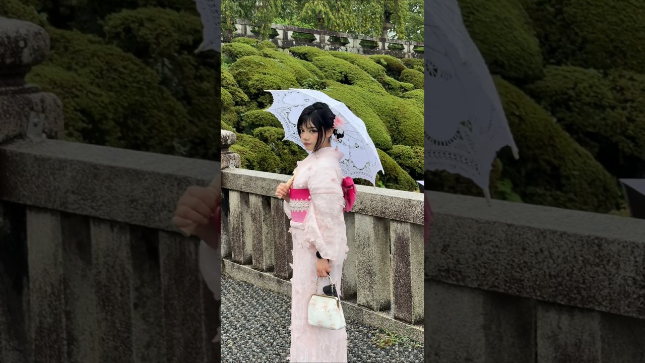 Amo este kimono!!♡ #sakura #japan #kyoto