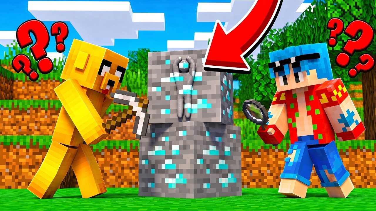 El Escondite EXTREMO de CAMUFLAJE en Minecraft... 😂