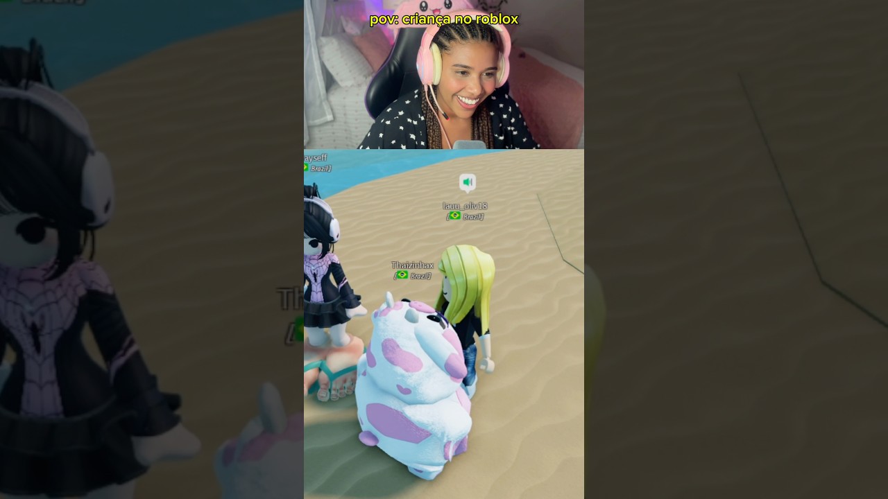 POV: CRIANÇA NO ROBLOX 😂 #roblox