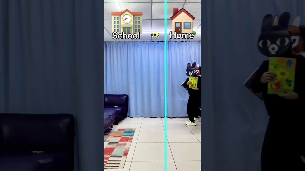 SCHOOL OR HOME? #youandmeshow #animalhospital #robloxshorts #roblox