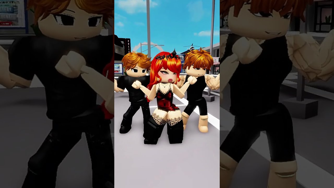 He trolled the poor girl but then.. 😰 #roblox #robloxshorts #shorts