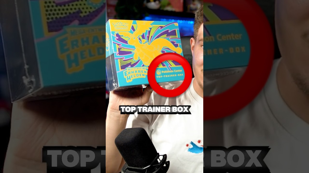 Die NEUE Top Trainer Pokémon Box! 😮🔥