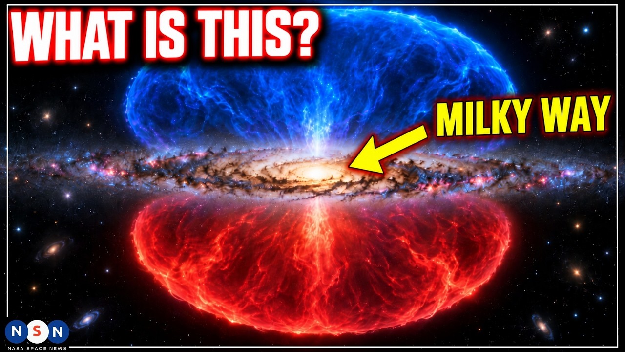 Scientists Found Giant Bubbles Above and Below the Milky Way