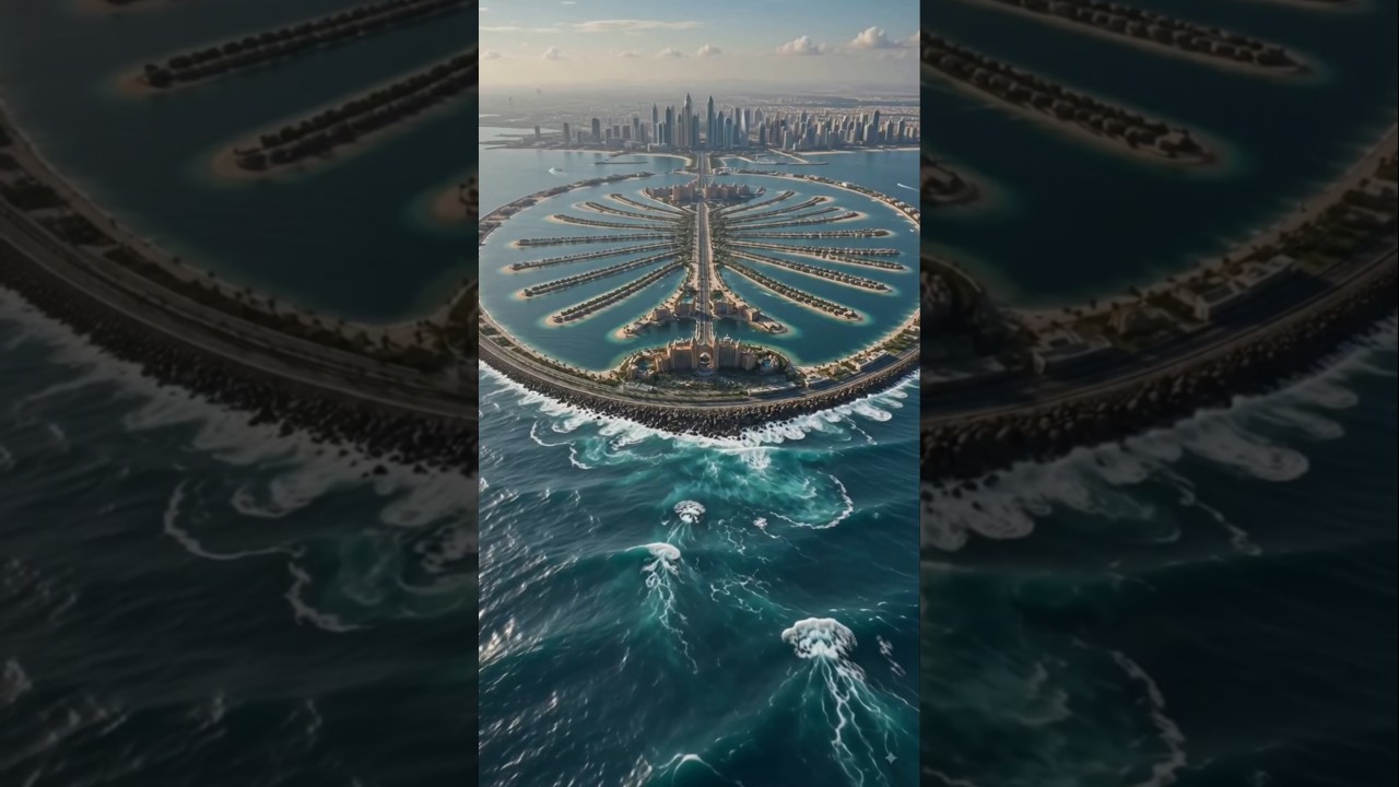 समुद्र के बीच Palm Jumeirah आखिर बनी कैसे?#PalmJumeirahConstruction #DubaiEngineering #MegaProjects