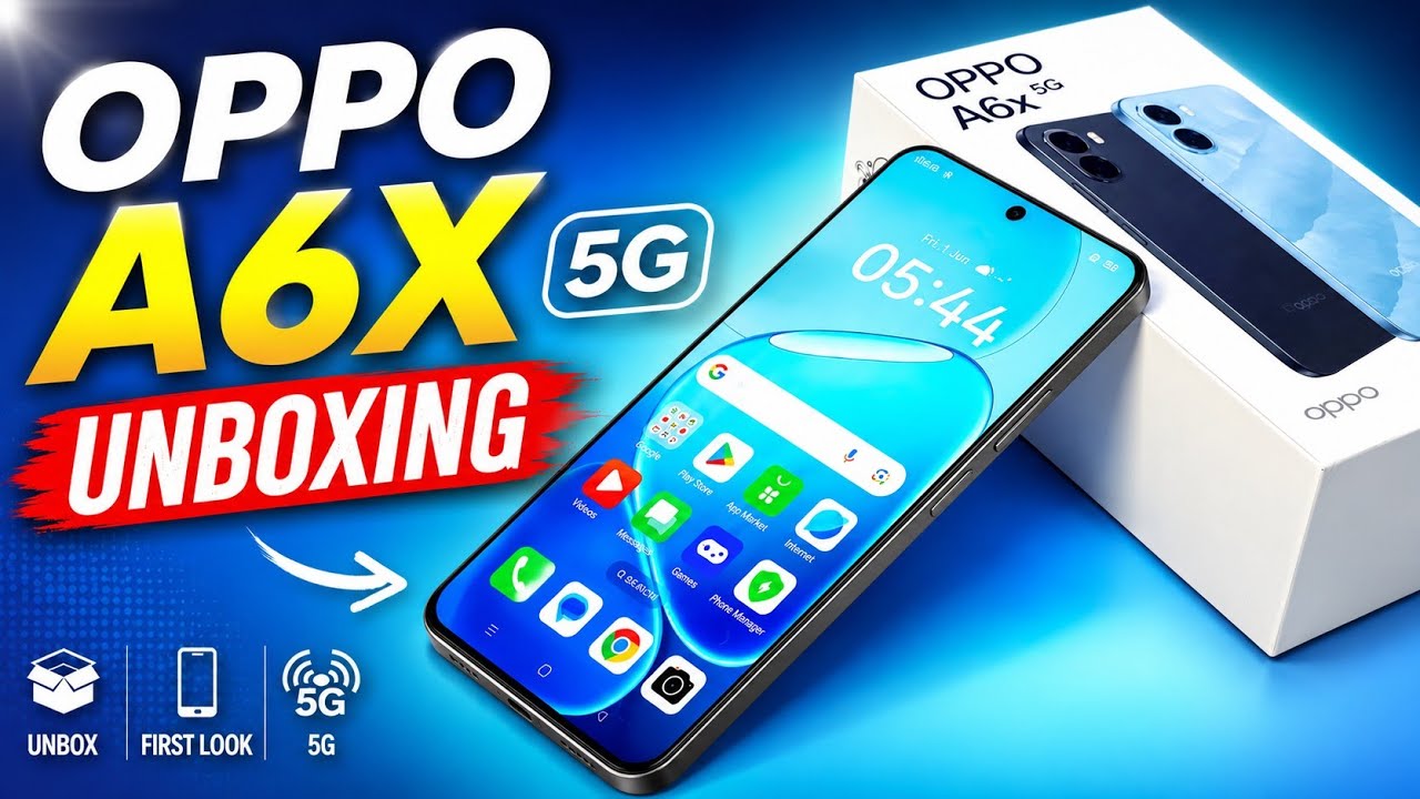OPPO A6x 5G Worth Buying? Full Unboxing