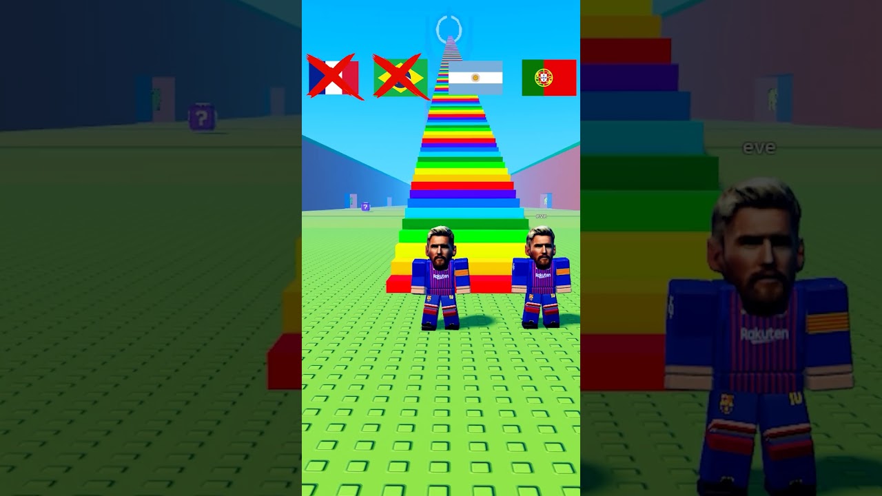 WORLD CUP STAIRS vs TSUNAMI 🌊 #roblox #escapetsunamiforbrainrots