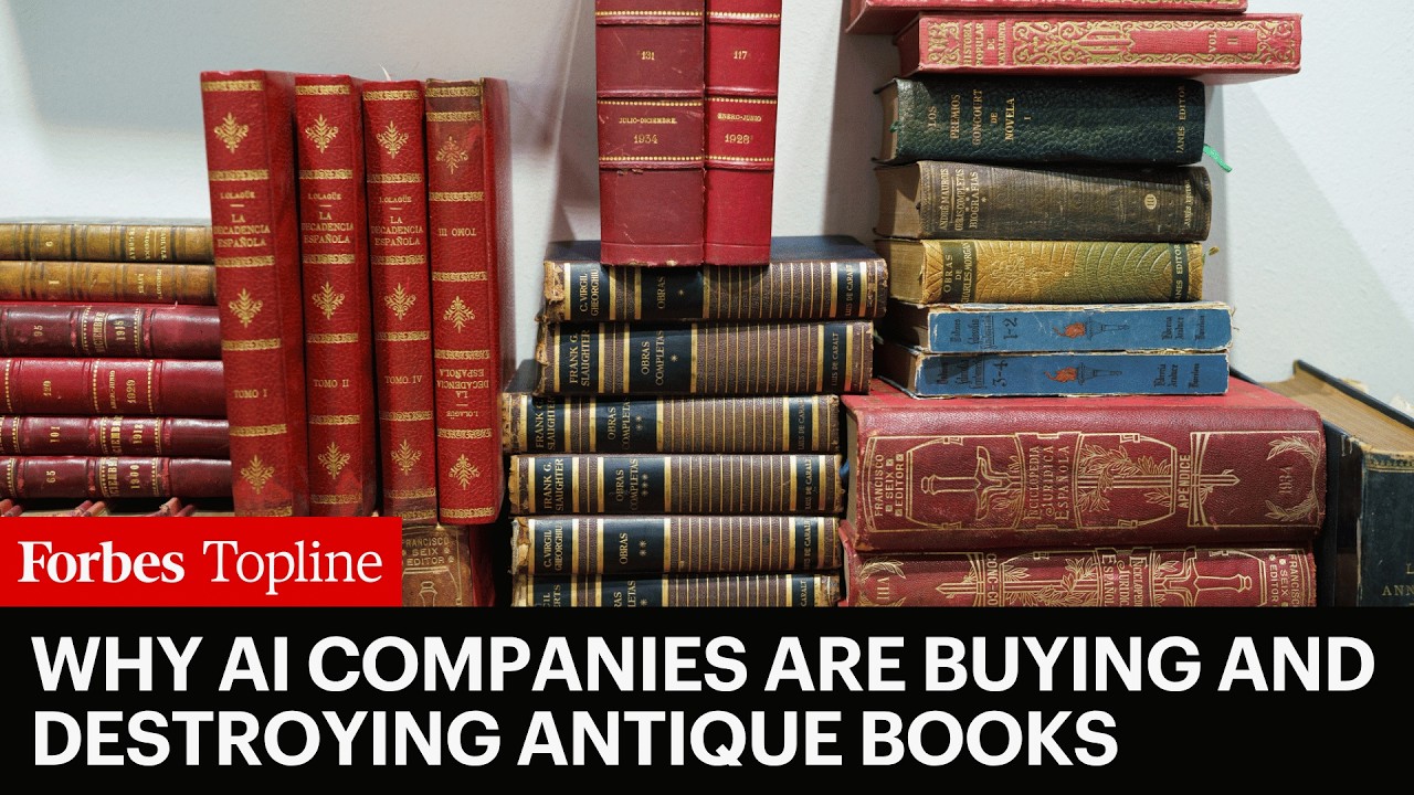 AI Companies Are Buying—And Destroying—Antique Books. Here’s Why.