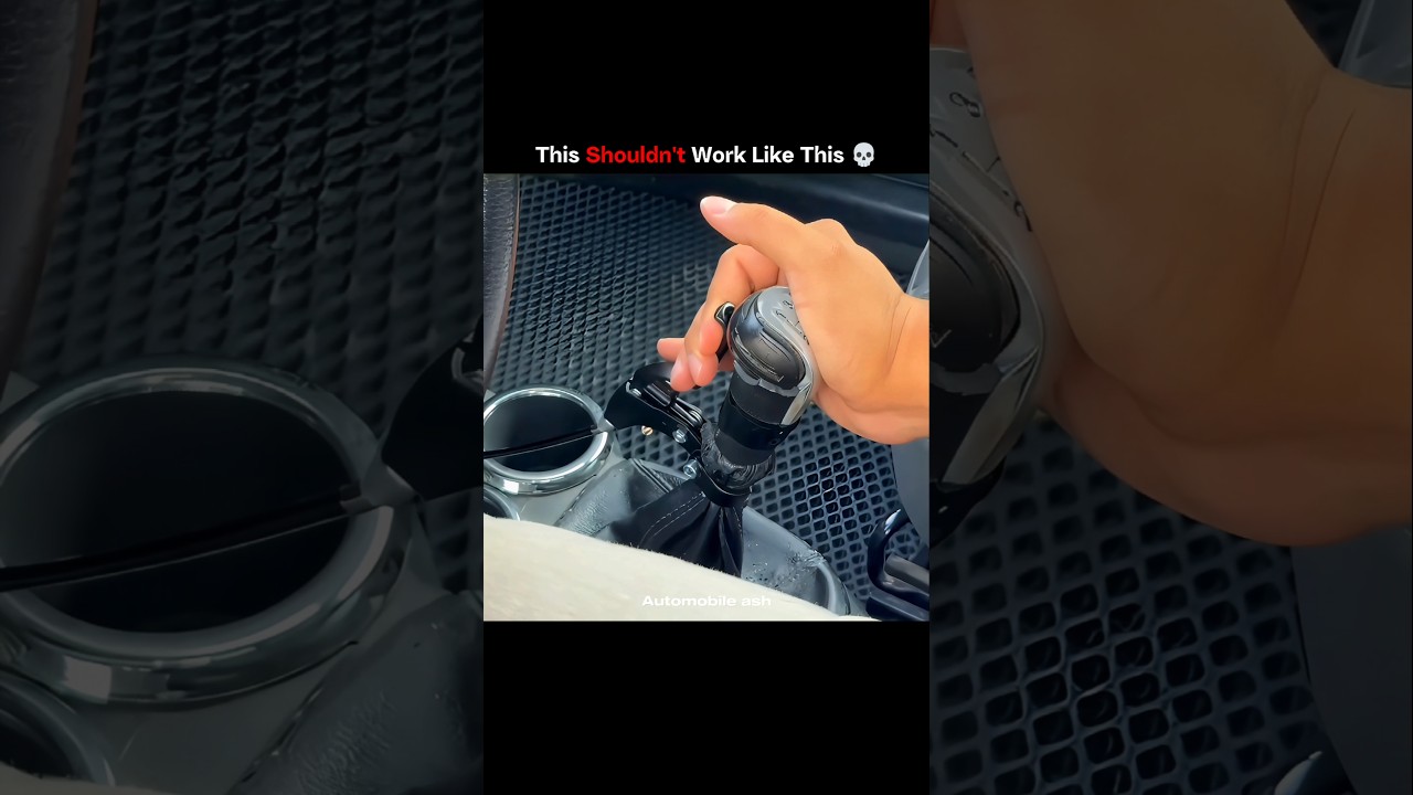 This Manual Car Has A Secret 💀