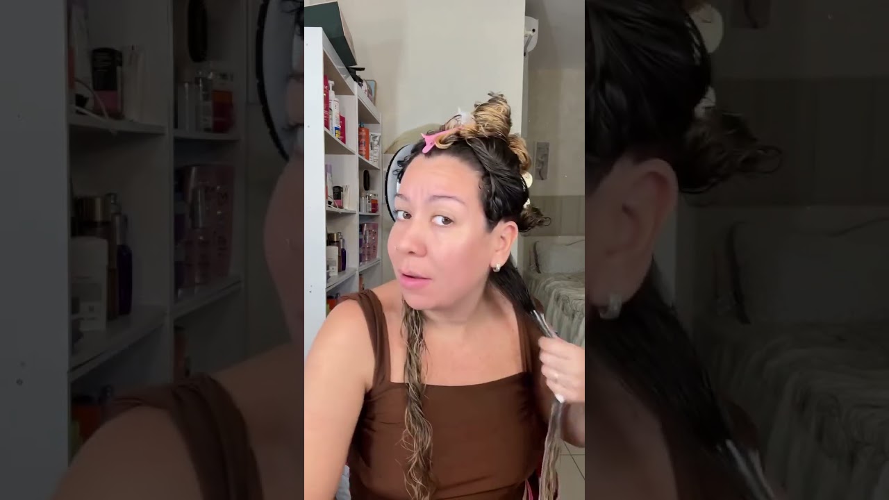 Olha só isso 😱❤️ #viralvideo #cachos #finalização #curlyhair #cacheadas