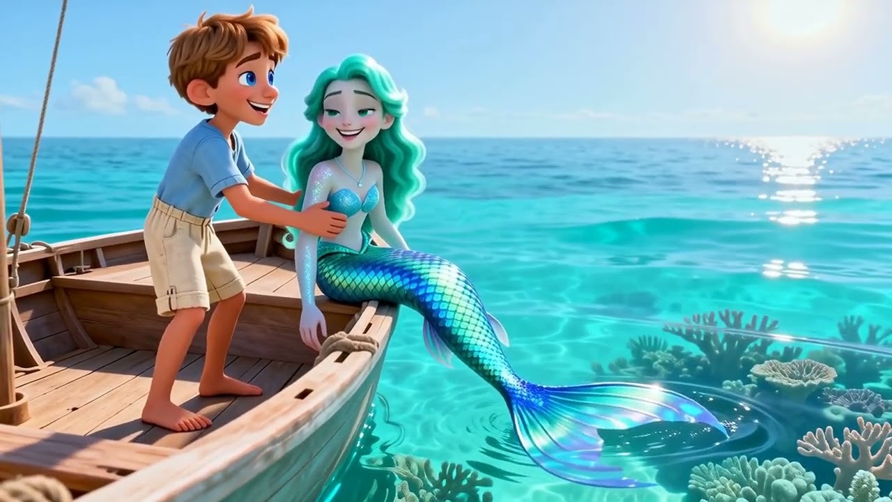 The Kind Boy and the Mermaid Princess 🌊✨ | Bedtime Story for Kids