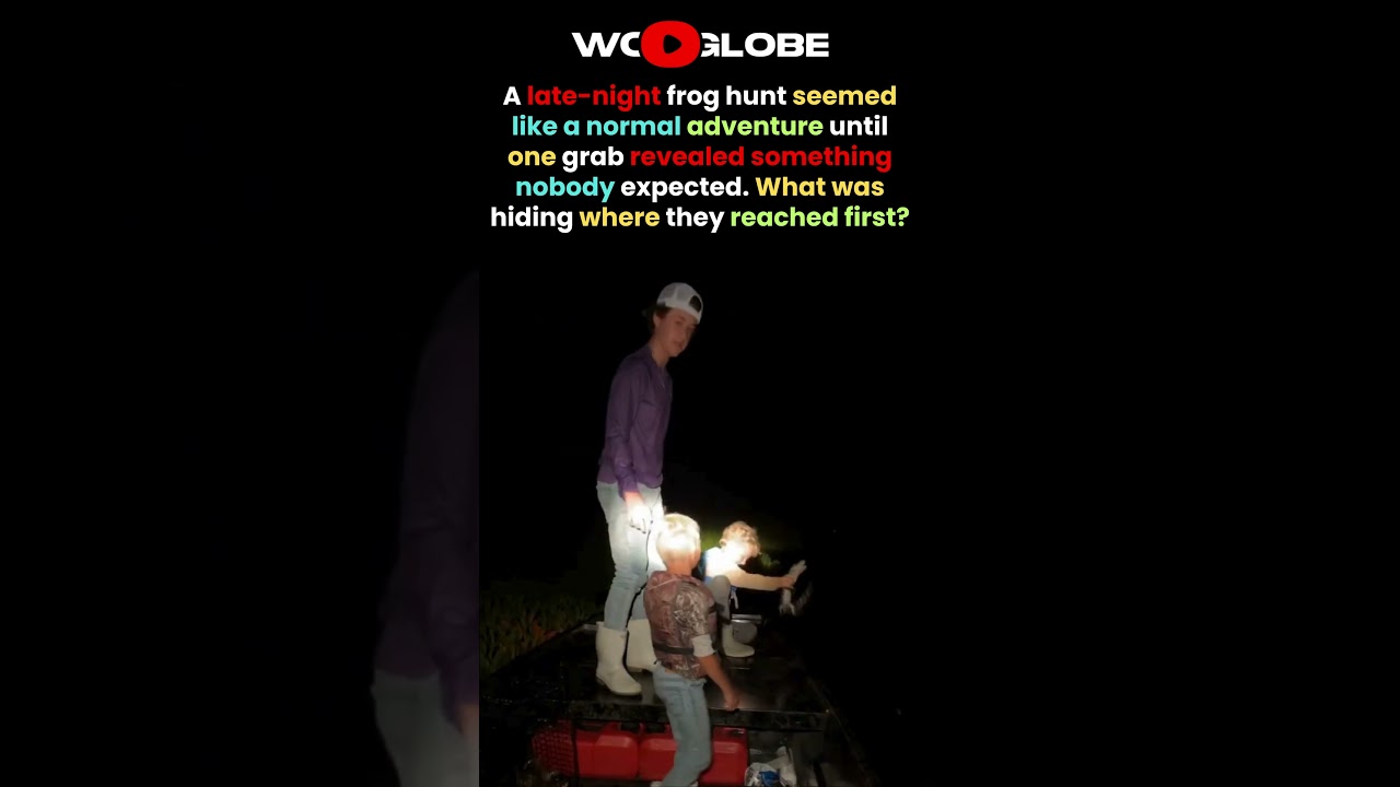 This Boy Goes Frog Fishing but Catches a BABY Alligator