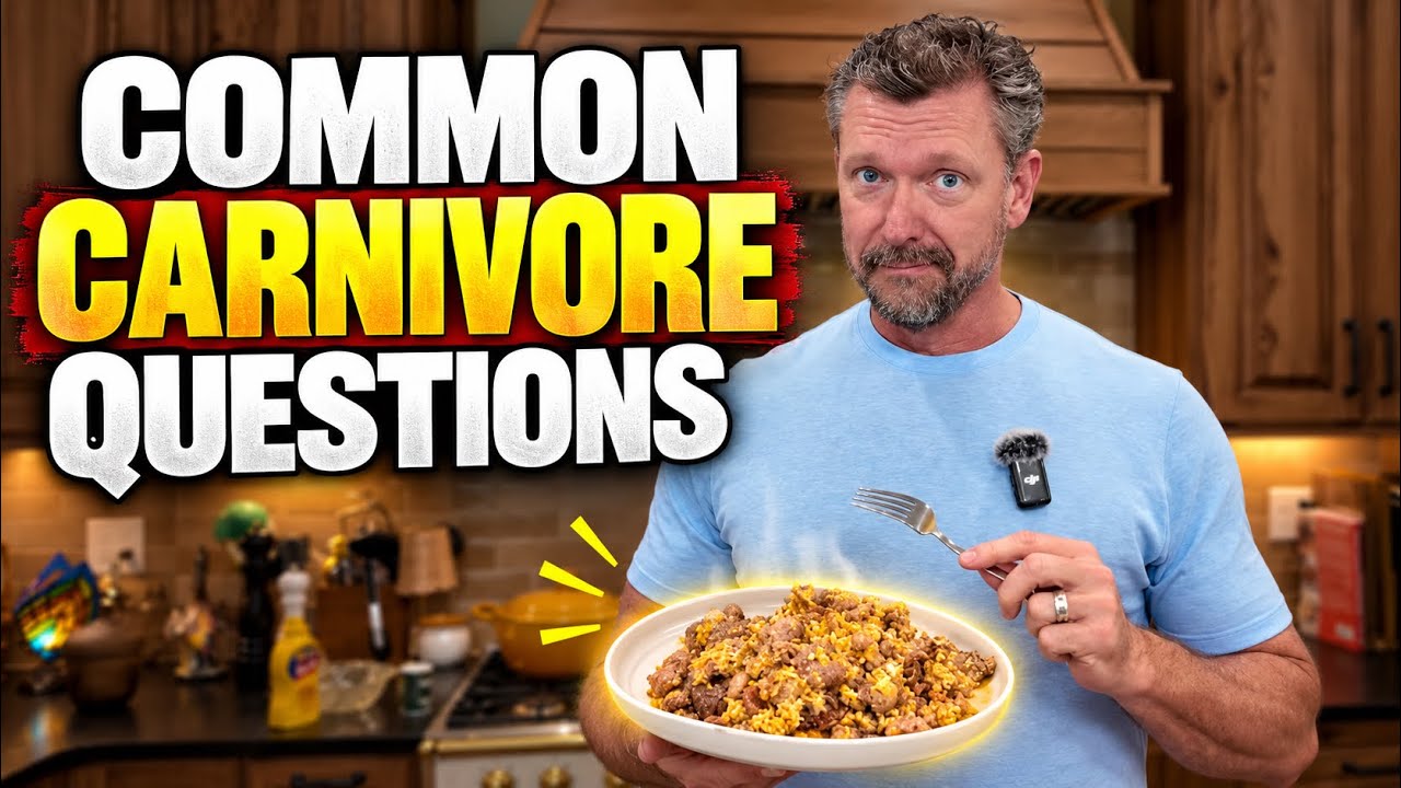 I Answered the Most Common Carnivore Questions While Cooking