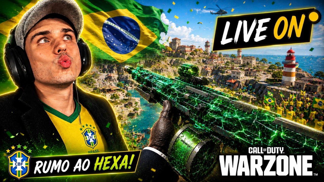 Live no Youtube Shorts! até a hora do jogo! - Call of Duty Warzone