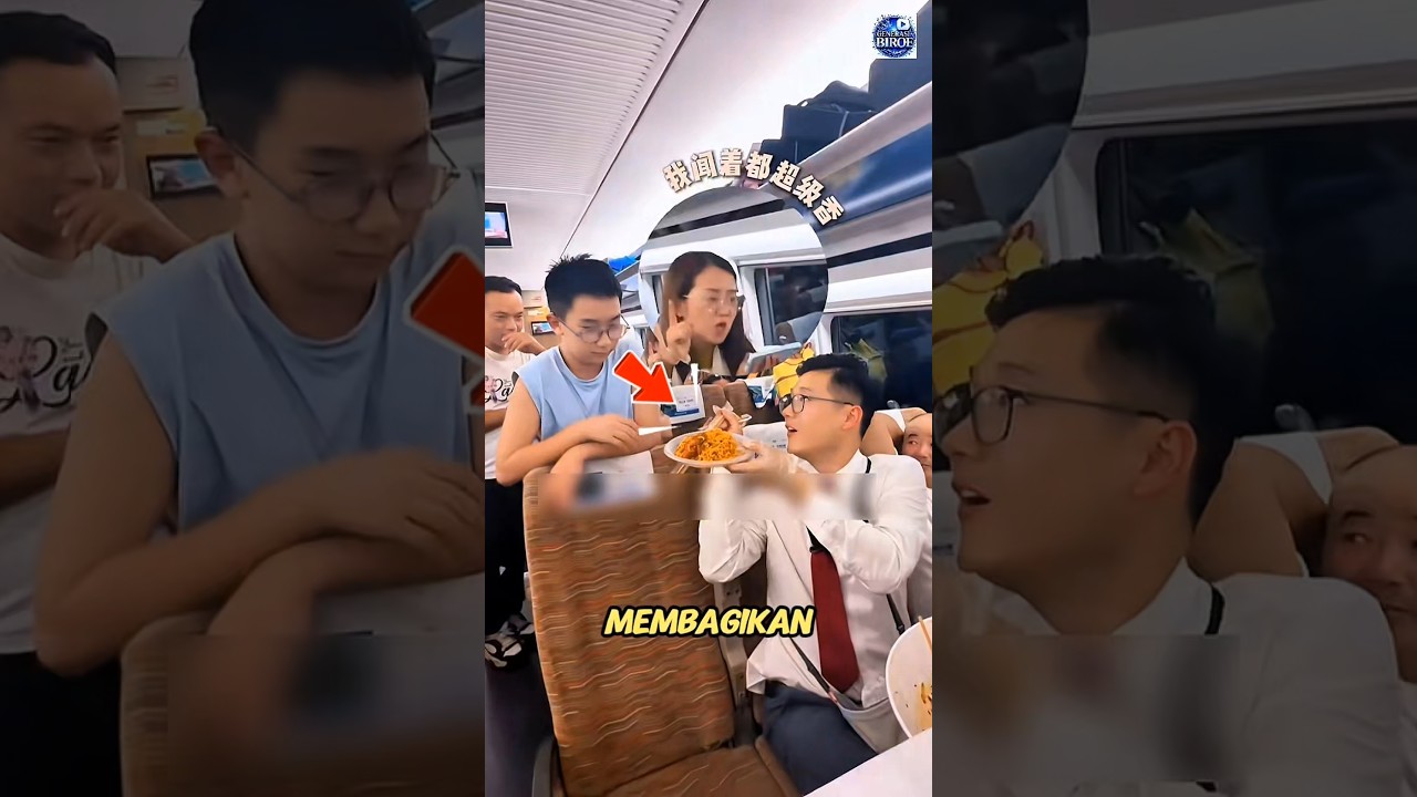 COWOK INI MUKBANG 10 SAMYANG DI DALAM KERETA, ENDINGNYA MALAH BIKIN SATU GERBONG IKUT MAKAN! 😱🍜🚆