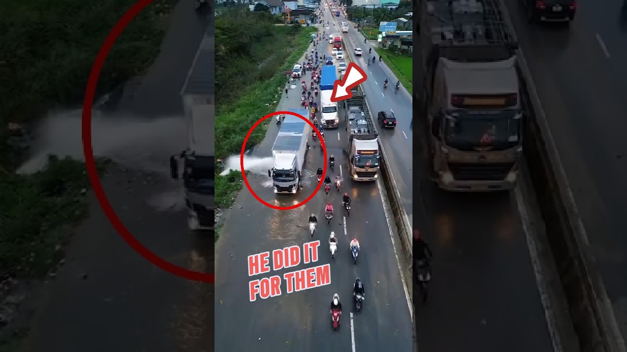 He Drove Into the Water Blast to Help Strangers