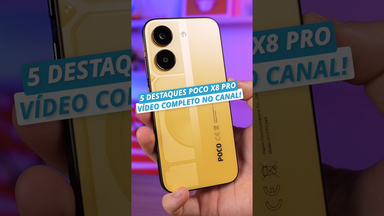 O que vocês mais gostam no POCO X8 Pro?! 🤔📲👇🏼#Xiaomi #POCO #POCOX8Pro #Tecnologia