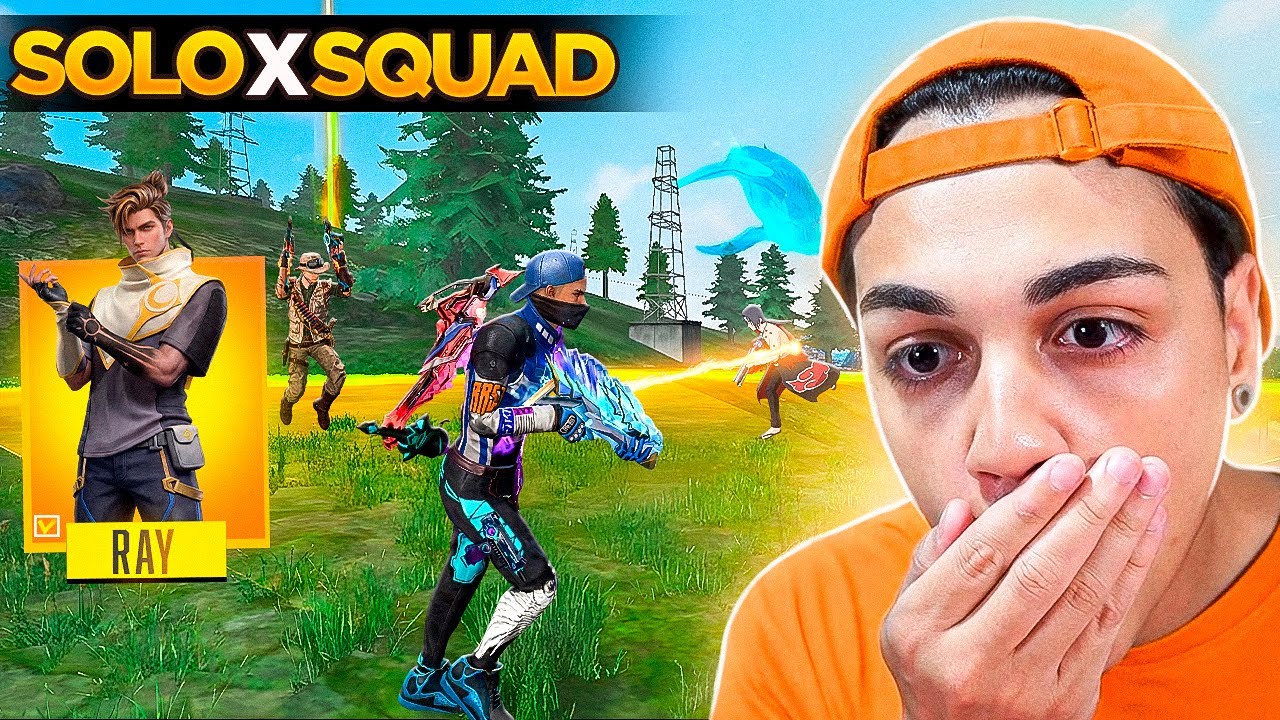CONSEGUI QUEBRAR O MEU ROCORD DE KILLS SOLO X SQUAD GRAÇAS AO NOVO PERSONAGEM DO FREE FIRE!!