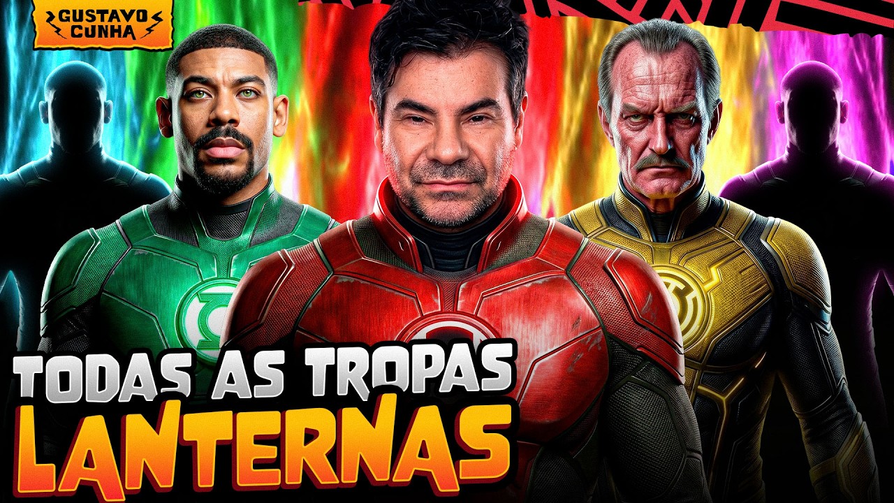 TODAS as TROPAS de LANTERNAS da DC - Vídeo Atualizado 2026