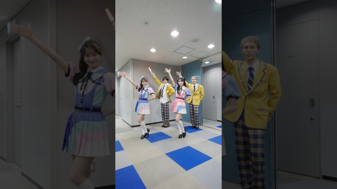 BUDDiiSさんに会いたかった〜！👋元AKBファンのおまめさんこと小川史記さんにBUDDiiSカラーのペンライトも持っていただきました💛#FUMINORI #KEVIN #佐藤綺星 #伊藤百花