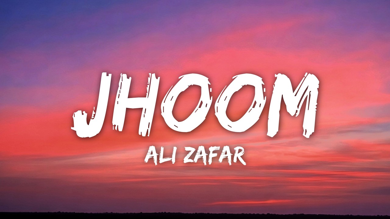 Jhoom (Lyrics) - Ali Zafar | R&B Mix | • Jitni Tu Milti Jaaye