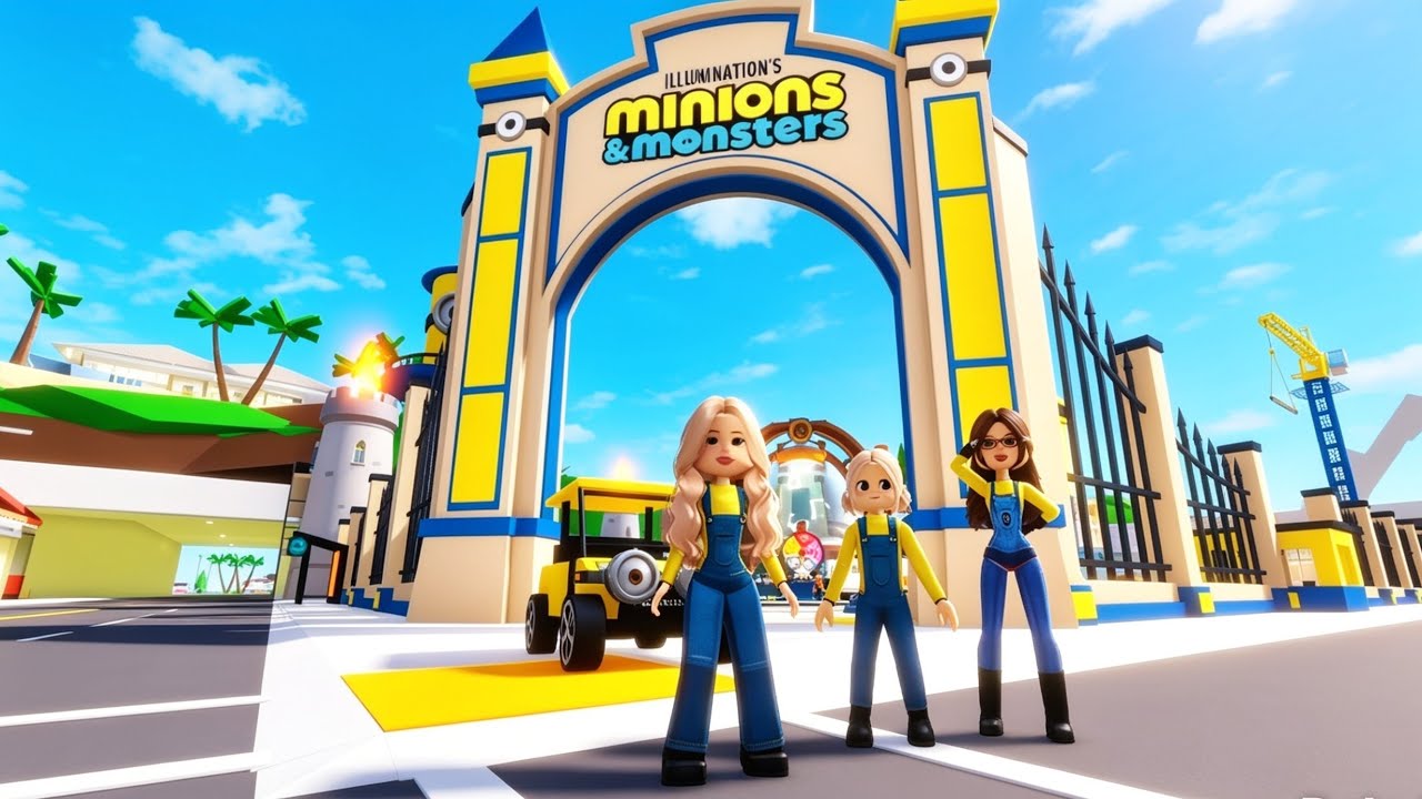 Drama Roblox Melody & Aluna di kejar Banyak Minion 🤣