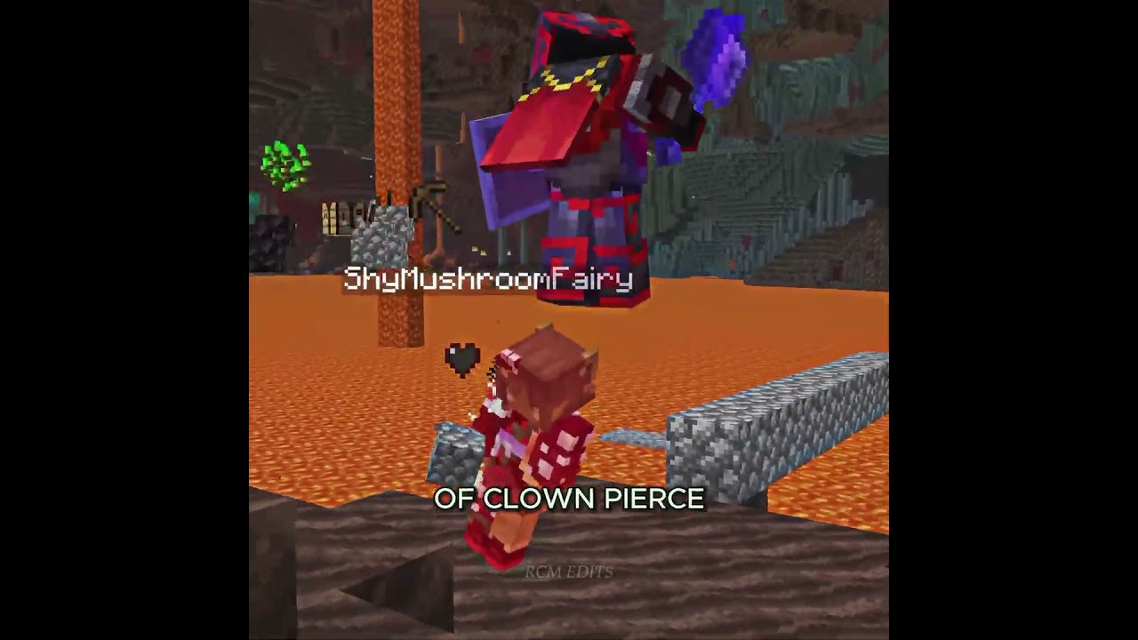The King of The Nether or The Strongest Player 🥶☠️#shorts #minecraft